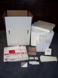 Item # CPI-S06, Urine Kits Set-Up Box - Custom Pack